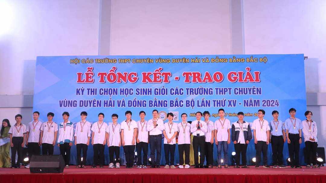 100% học sinh Chuyên Nguyễn Trãi đạt giải tại Kỳ thi chọn HSG các trường THPT Chuyên vùng Duyên hải và ĐBBB năm 2024